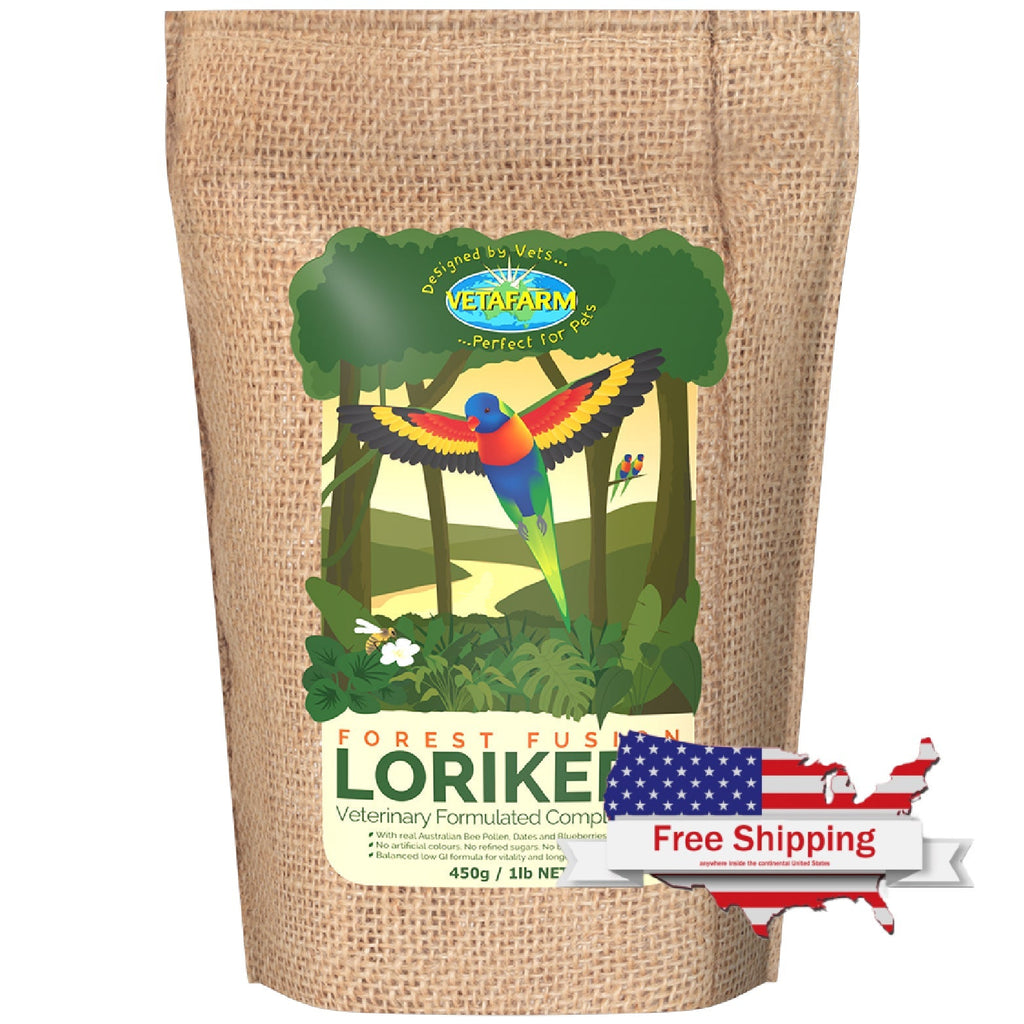 Forest Fusion Lorikeet (Vetafarm) Premium Lorikeet Food lorikeet food - bird product photo