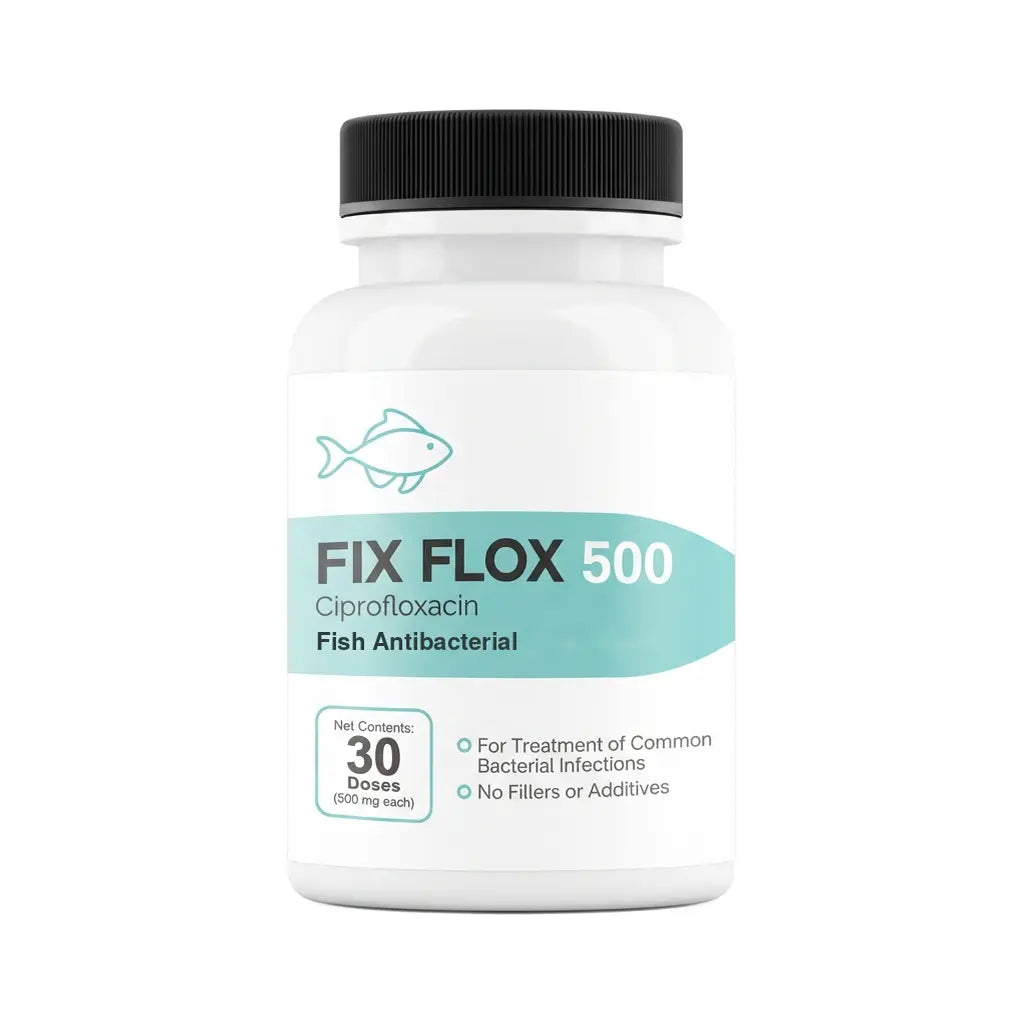 Fish Ciprofloxacin 500mg (Fish Flox) Fix Flox Antibacterial