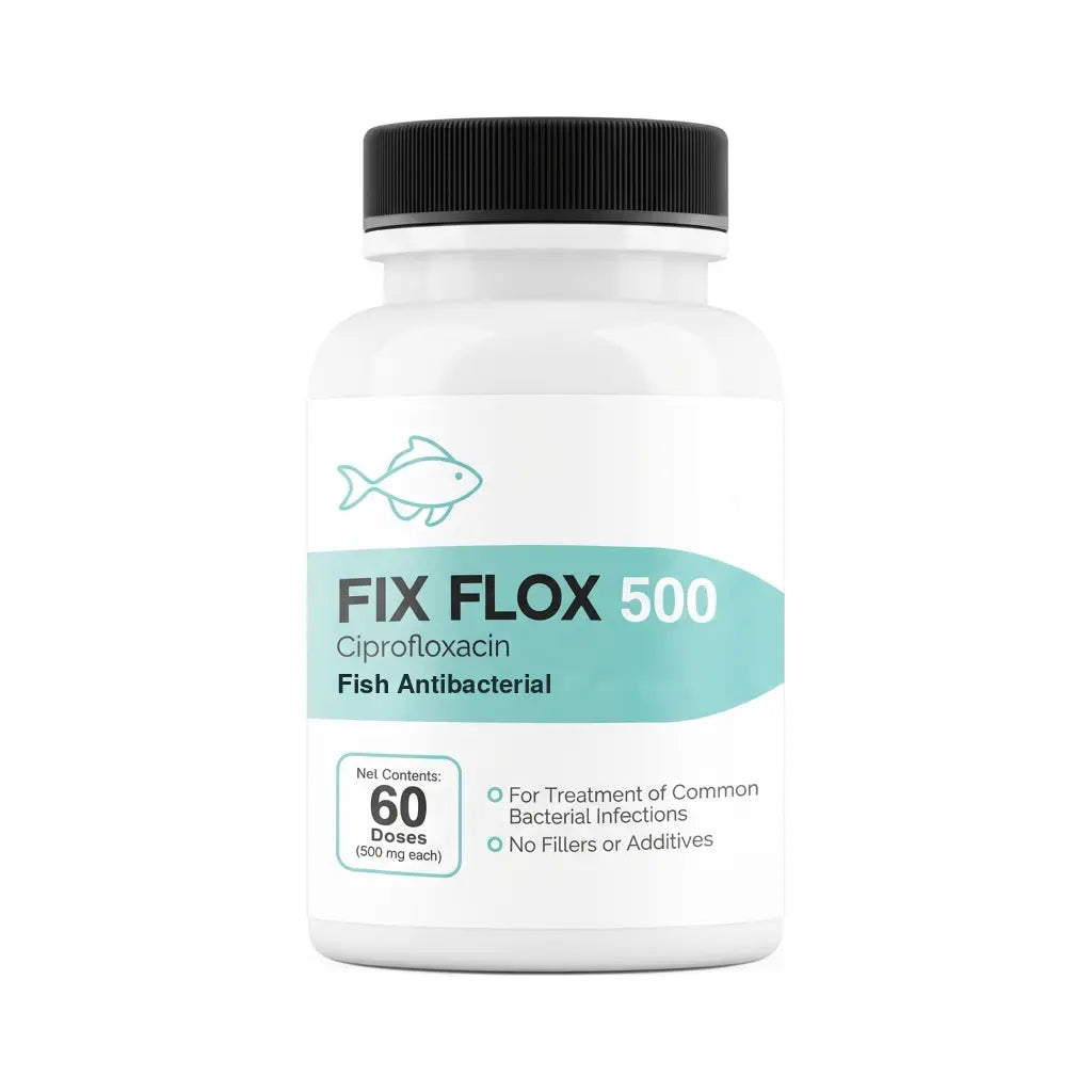 Fish Ciprofloxacin 500mg (Fish Flox) Fix Flox Antibacterial