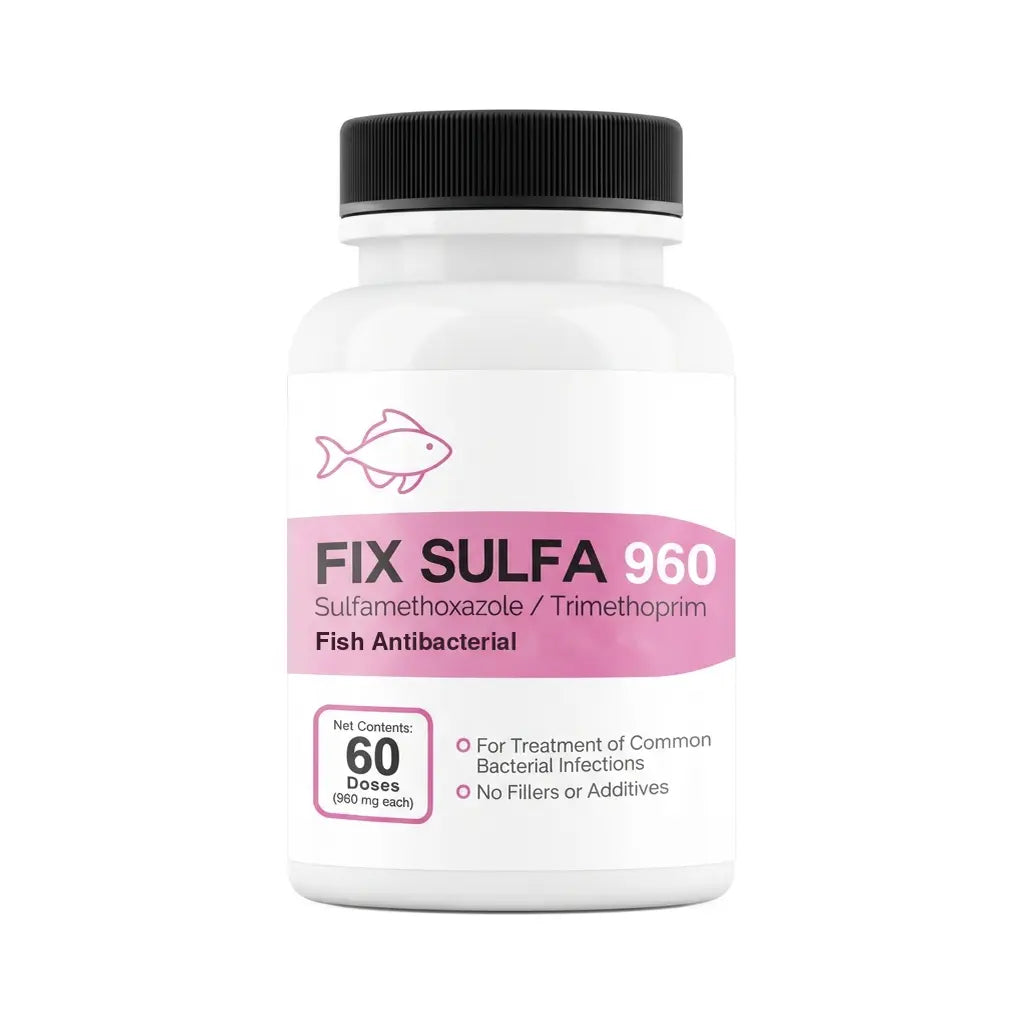 Fish Sulfa Forte (Fix Sulfa) SMZ/TMP 960mg Fish Antibacterial
