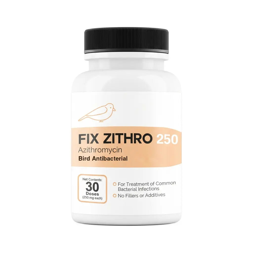 Fish Zithro (Bird Zithro) Azithromycin 250mg Fish & Bird Antibacterial